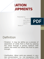 Filtration Equipments: Presented By: Hassan Sarfraz 027 Jalees Ahmad 029 Abdullah Irshad 32 Affan 33 Mateen 37