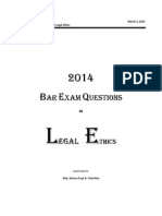 Problem Areas in Legal Ethics - Assignment