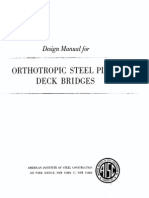 Design Manual For Orthotropic Steel Plate Deck Bridges