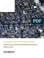 Brite Green University Carbon Progress Report