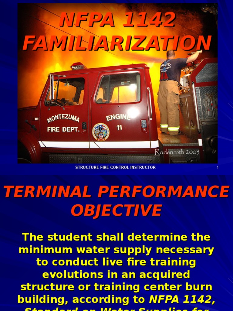 Nfpa 1142 PDF Wall Roof