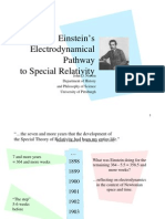 Einstein Electrodynamical Pathway