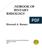 Barnes A Handbook of Elementary Rheology
