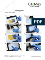 Glomax Discover System Quick Start Guide