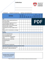 PTSD - AED Maintenance Checklist