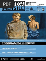 'Cineteca' ottobre 2015