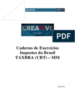 Impostos e TAXBRA CBT Cad de Exercicios