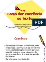 Como Dar Coerência Ao Texto