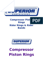 Compressor Piston Rings & Riders