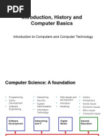 Introduction, History and Computer Basics