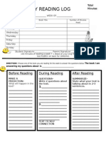 Reading Sheet