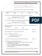 2013-4-Questionnaire For End Users On Post-Implementation Impact Study of SAP ERP Implementation at HPPCL