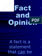fact or opinion  1 