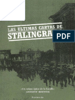 Las Ultimas Cartas de Stalingra - Antony Beevor