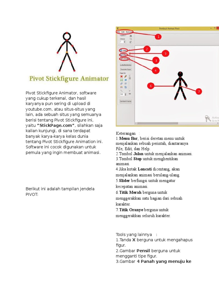 Panduan Lengkap Pivot Animator | PDF