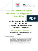 Curso de Huerta OrgÃ¡Nica Familiar