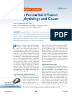 Canine Pericardial Effusion: Pathophysiology and Cause: An In-Depth Look