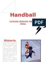 Ejercicio Tema 1 - Handball.
