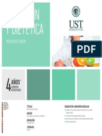 Ficha Carreras UST Nutrición y Dietética PDF