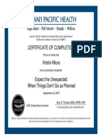 certificate hph conference