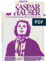 KASPAR HAUSER Y LA NOSTALGIA DE LO INTACTO [2]_Por Esteban Ierardo