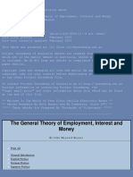 (John Maynard Keynes) The General Theory of Employ