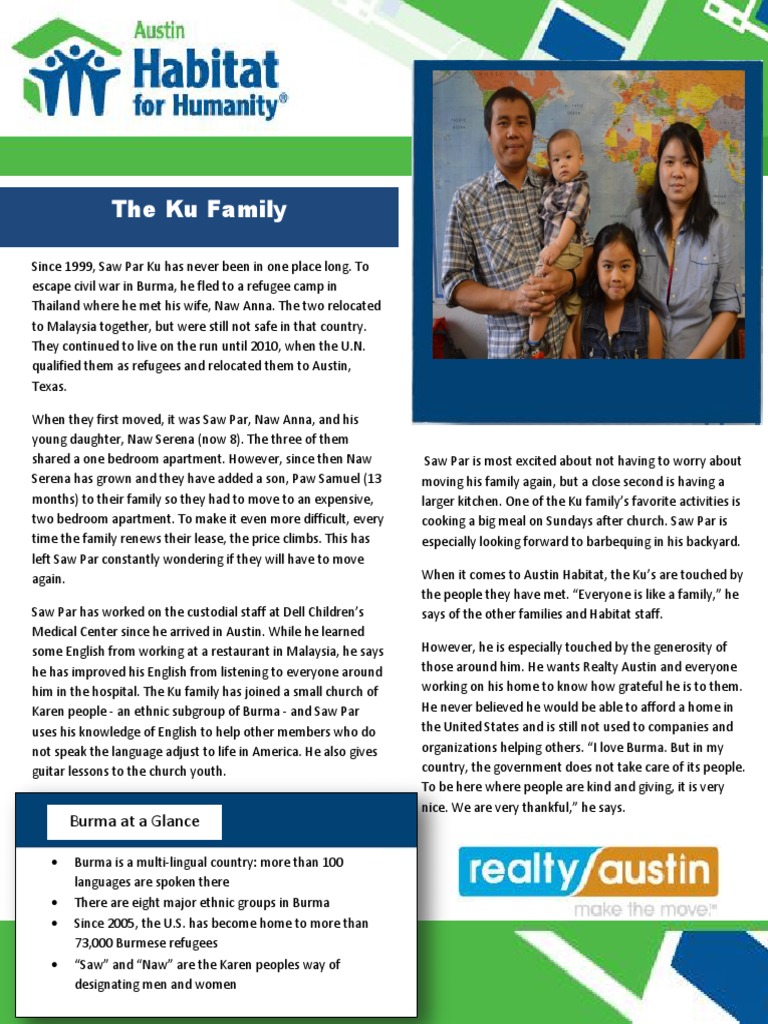 Ku Family Story PDF Myanmar