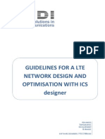 LTE Guidelines in ICS Designer v2