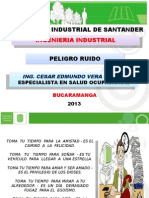 Peligro Ruido Ing Industrial Uis Cesar 2013