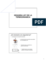 Segunda Ley de La Termodinamica