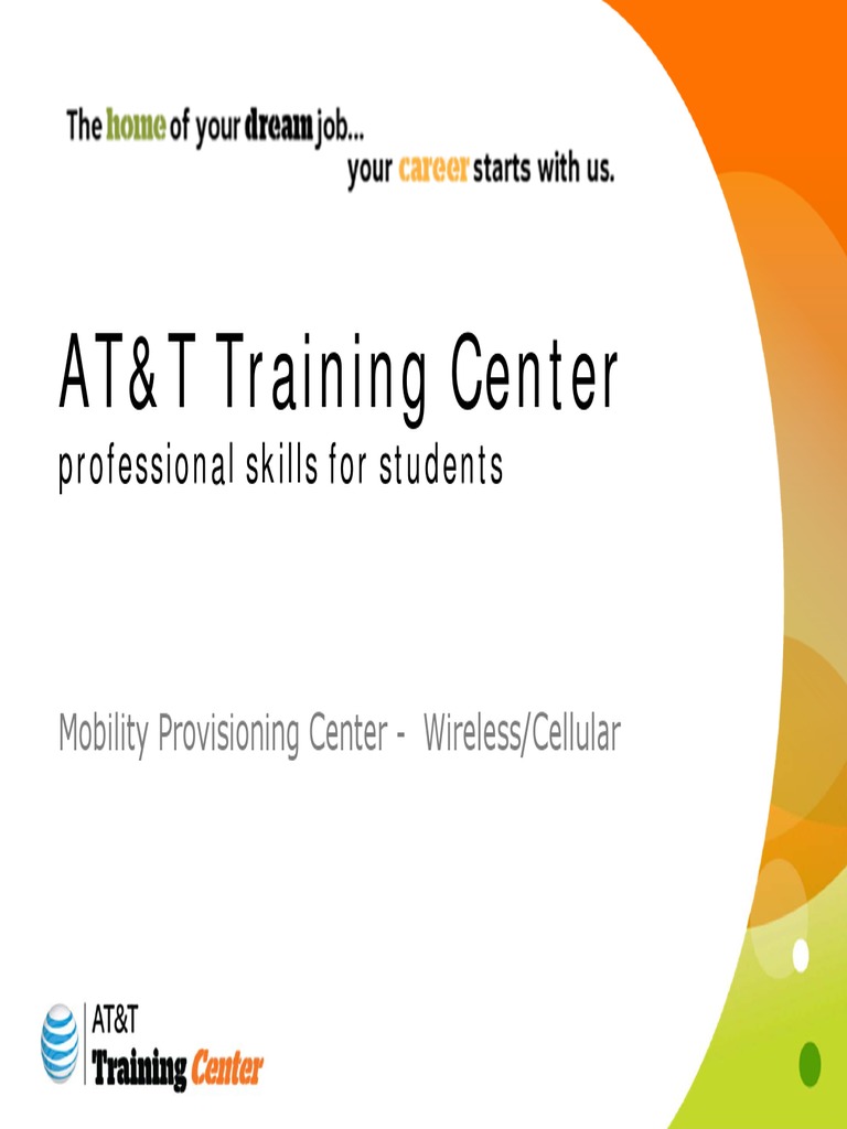 AT&T Training Center: Networking Skills | PDF | Lte (Telecommunication ...