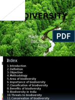 Biodiversity: Made By: Roll No.: Class