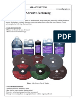 Abrasive Cutting Guide for Metallographic Samples
