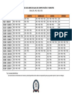 Horarios Salas Computación - 2° Semestre 2015