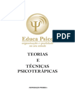 Teorias e Técnicas Psicoterápicas