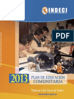 Plan Edcomunitaria 2013