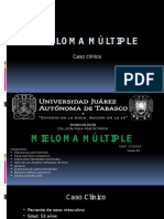 Mieloma Multiple  Exposicion UJAT