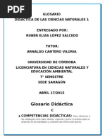 Glosario Didáctica