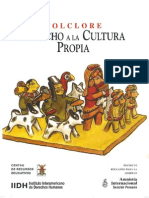 Folclore Derecho A La Cultura Propia 1997