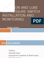 Gillespie Vibration and Lube Oil Pressure Switch Installation And