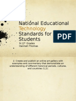National Educational Standards For Students: Technology