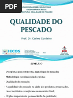 Aula 1 – Qualidade Do Pescado