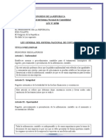 Ley Del Sistema de Contabilidad-Comentada