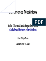 Colisões Elásticas e Inelásticas