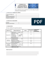 Formato 5 - Calificación Sustentación Trabajo de Grado