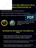 Historia de Tratamiento del agua potable