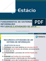 Fundamentos de Sistemas de Informação - Aula - 2