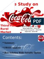 Case Study On: Thirst For Rural Market