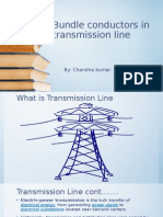 Bundle Conductors in Transmission Line: By: Chandna Kumar