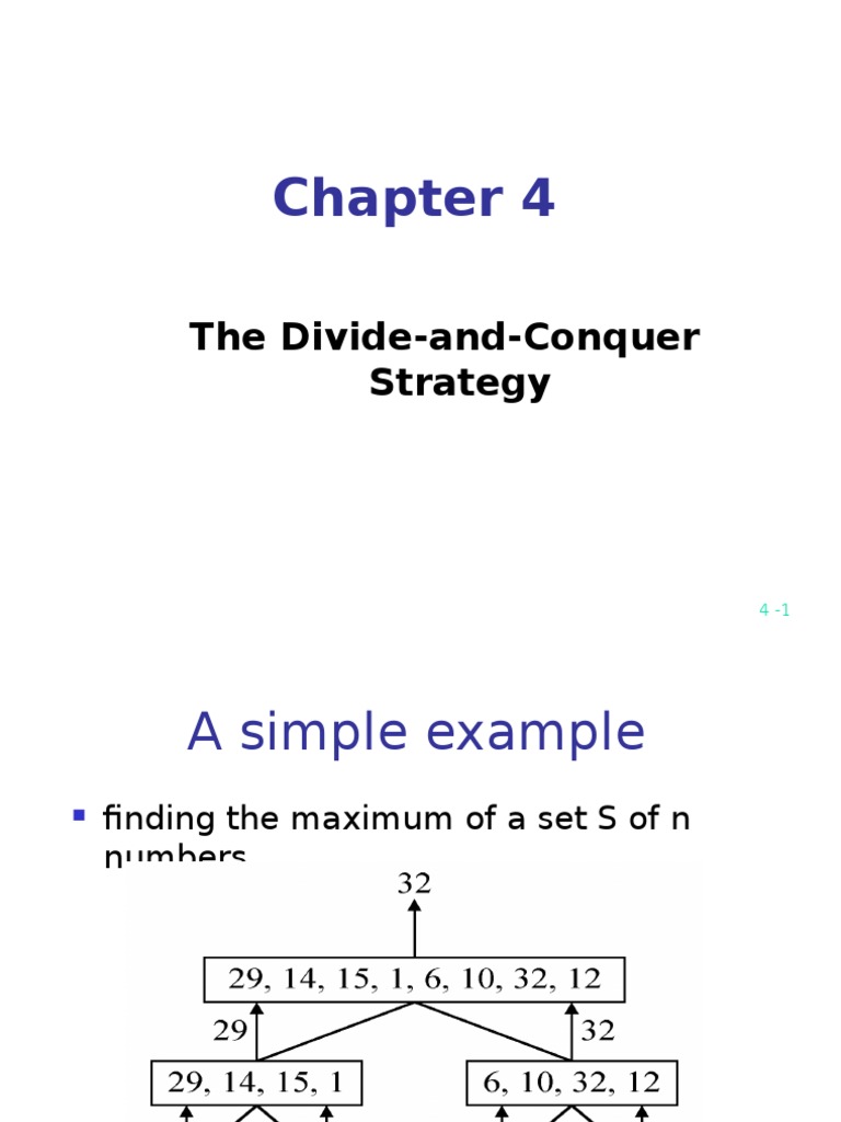 Divide & Conquer | PDF | Time Complexity | Algorithms And Data Structures